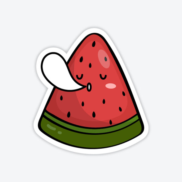 Tatlı Karpuz Dilimi Sticker