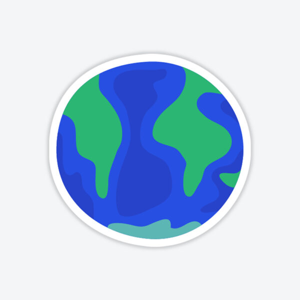 Uzay Mekiği Sticker