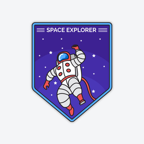 Space Expolorer Series 3 Sticker