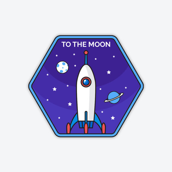 Space Expolorer Series 4  Sticker