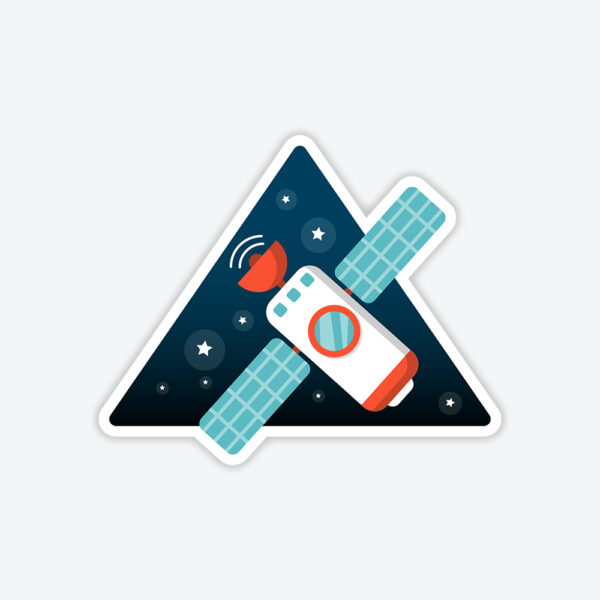 Elon Uydu Sticker