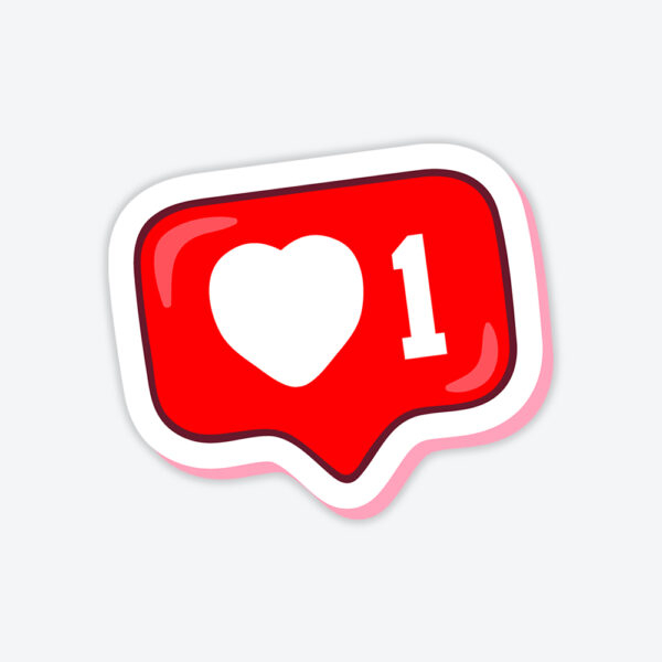 Yummy +1 Like Sticker