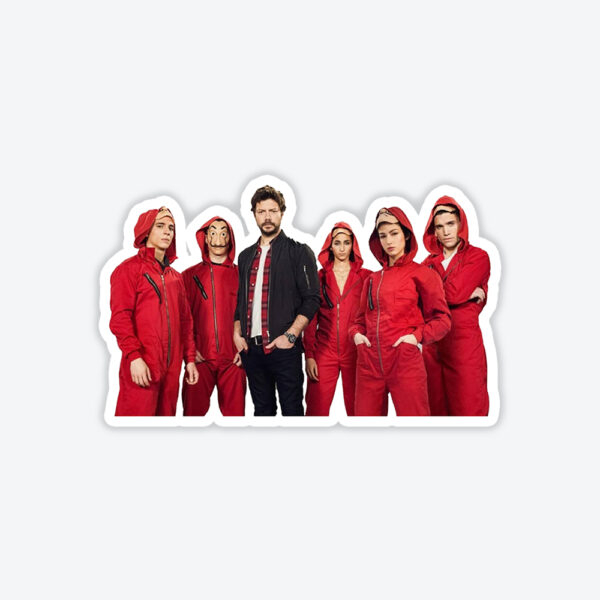 La Casa De Papel #139 Sticker