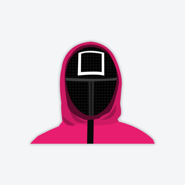 Squid Game Square Guard Sticker