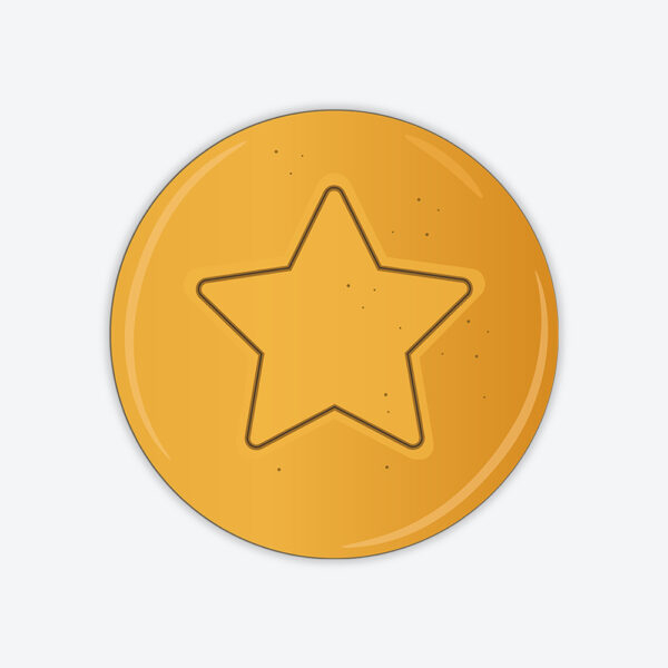 Squid Game Yıldız Dalgona Sticker