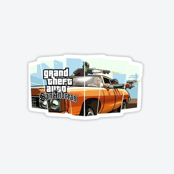 Grand Theft Auto San Andreas Sticker
