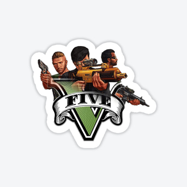 Grand Theft Auto V Sniper Sticker