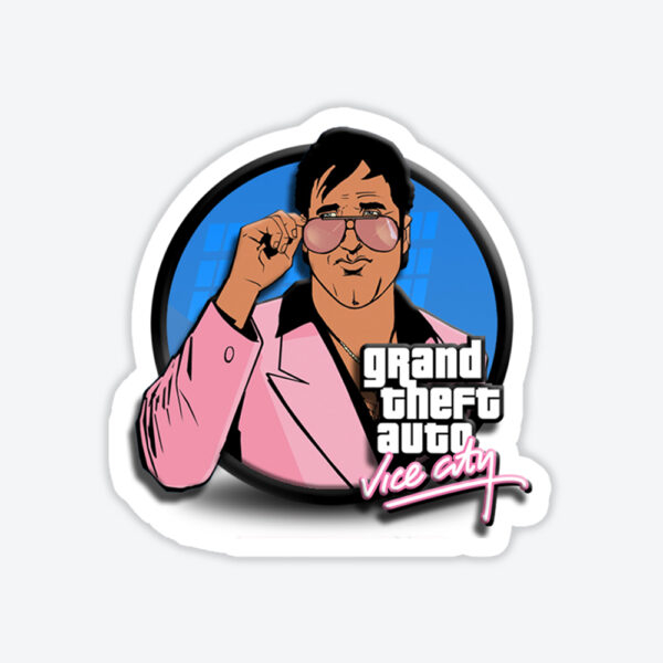 Grand Theft Auto Vice City Sonny Forelli Sticker