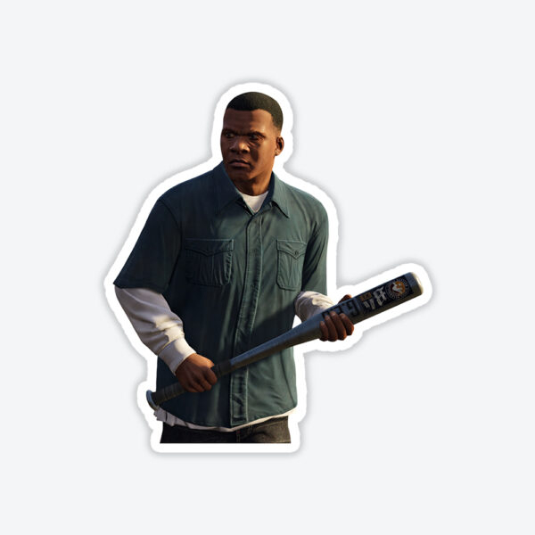 Grand Theft Auto V Franklin Clinton Sticker
