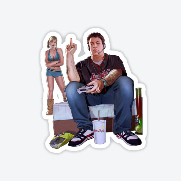 Grand Theft Auto V Jimmy ve Tracey Sticker