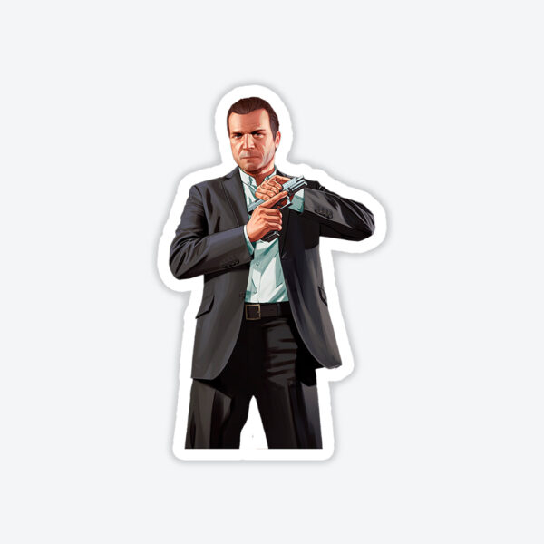 Grand Theft Auto V Michael de Santa Sticker
