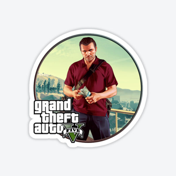 Grand Theft Auto V Tasarım Sticker #2