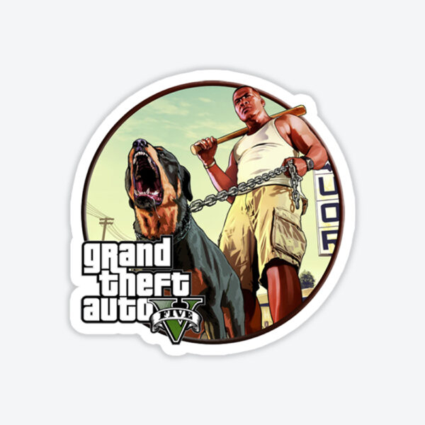 Grand Theft Auto V Tasarım Sticker #4