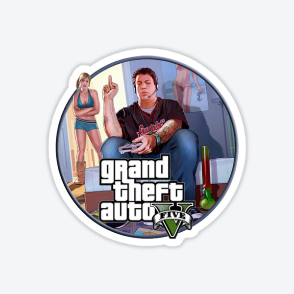 Grand Theft Auto V Tasarım Sticker #5
